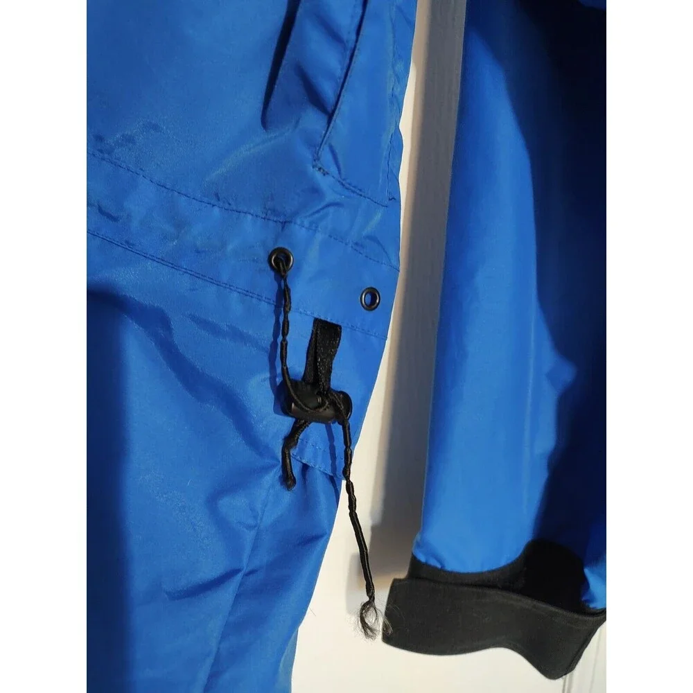 THE NORTH FACE Men Blue Black Mountain Gore-Tex Parka Jacket Sz L Outdoor Coat